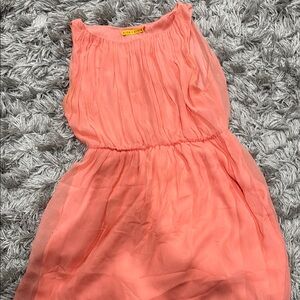 Alice + Olivia Coral Sleeveless Dress